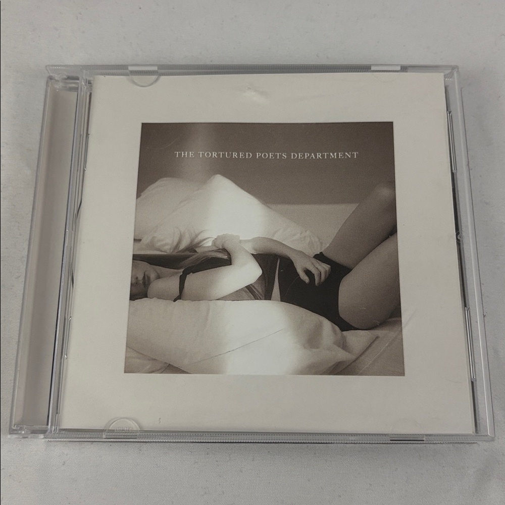 Taylor Swift TPD The Tortured Poets Department CD music album disc